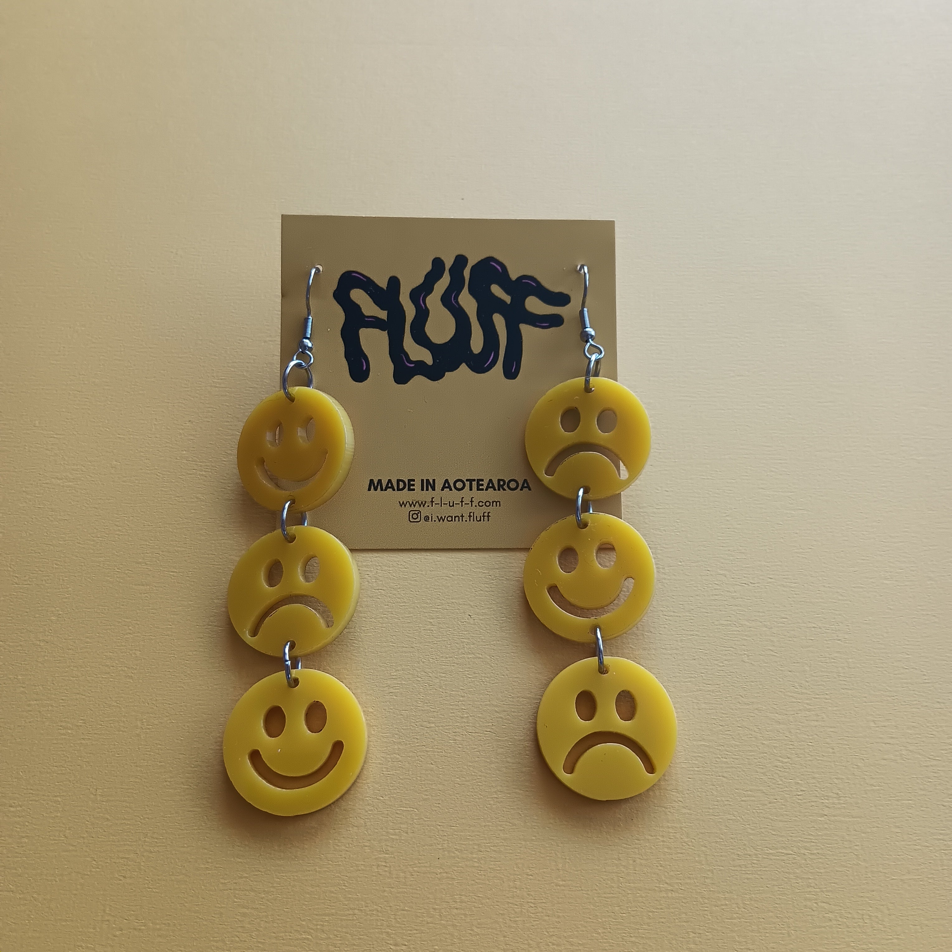 * FUNDRAISER COLLECTION *  EMOTIONAL EARRINGS