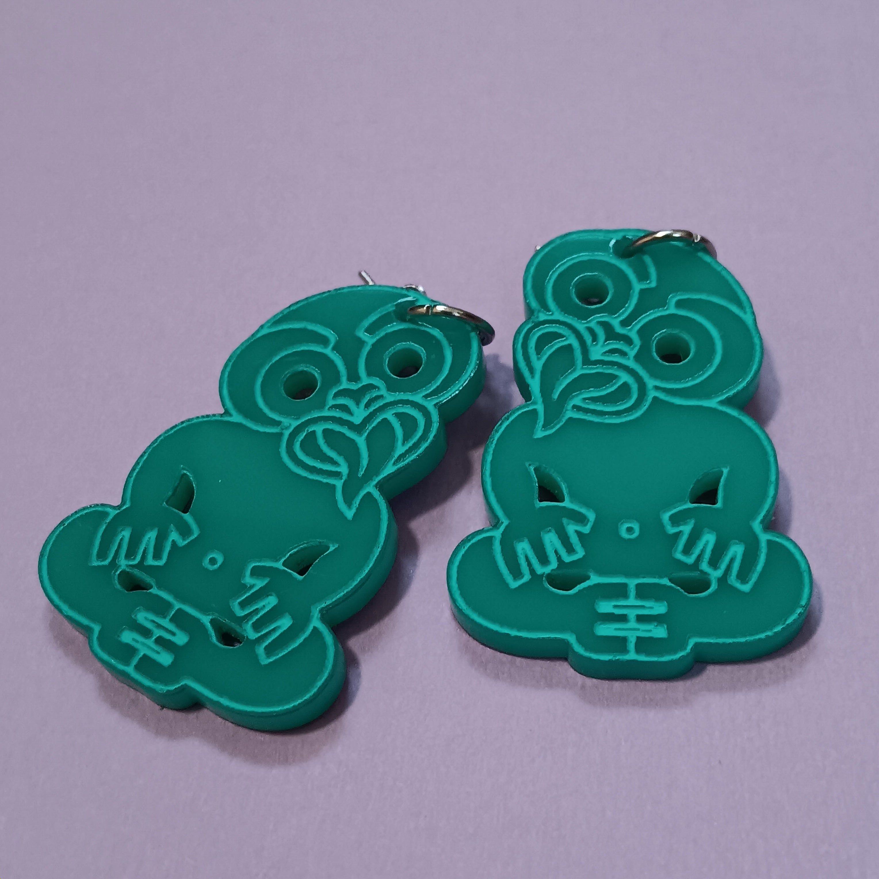 MINI TIKI EARRINGS