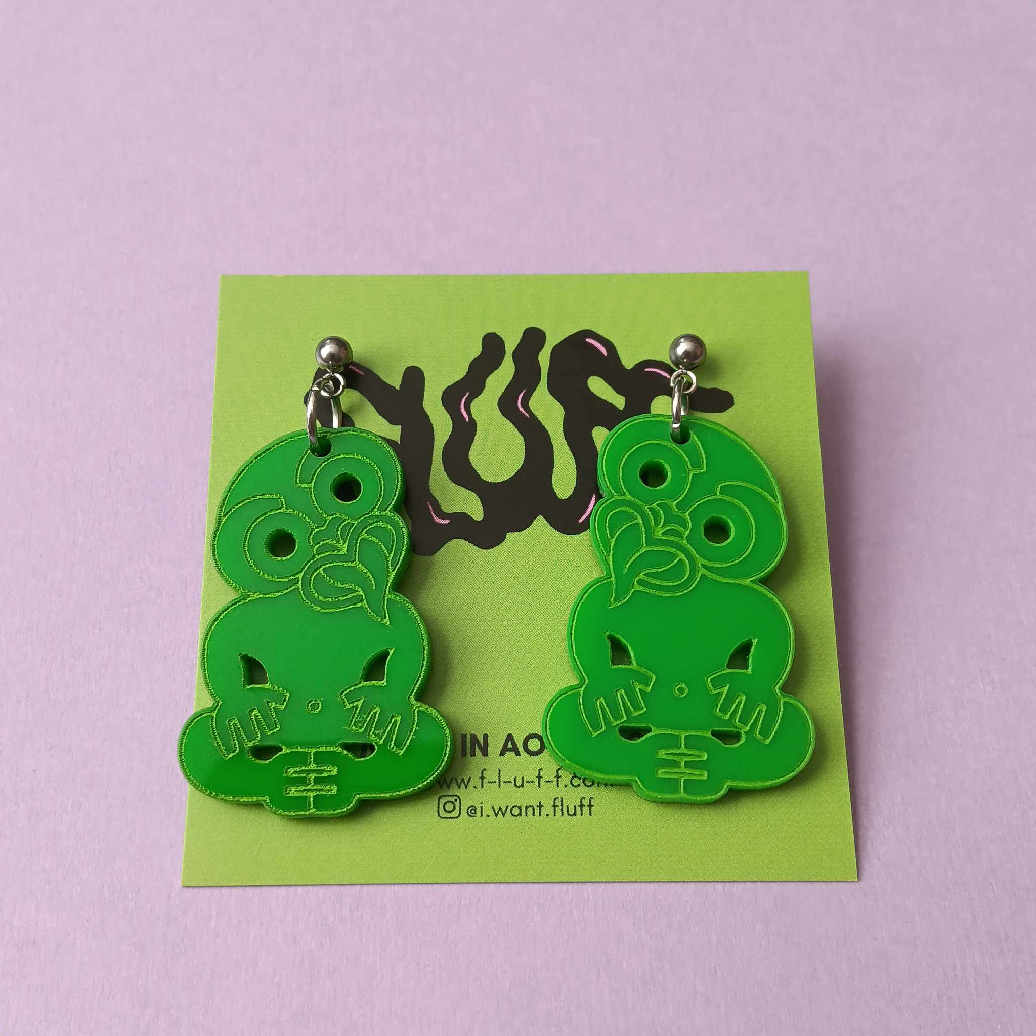 MINI TIKI EARRINGS