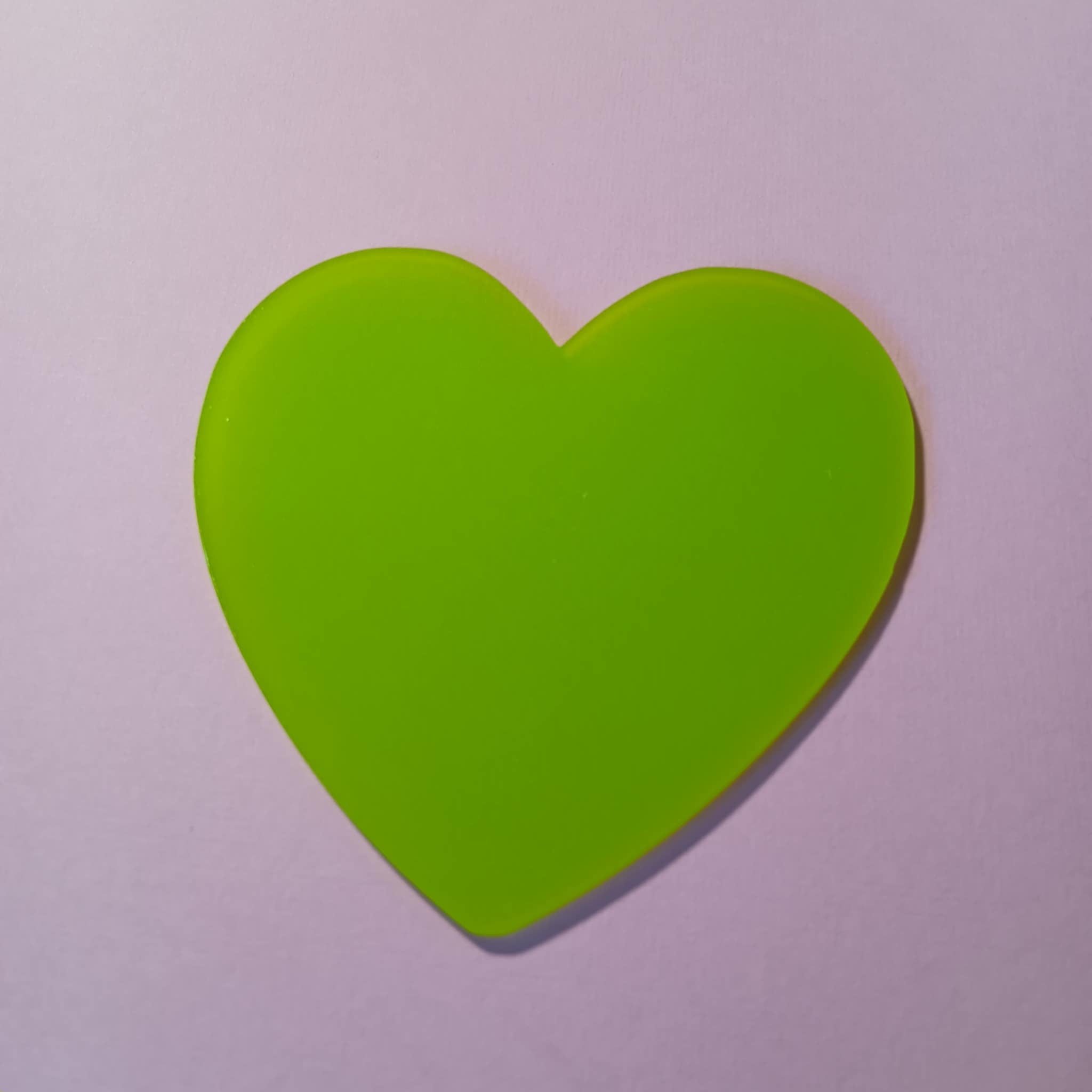 *FUNDRAISER COLLECTION* HEART COASTERS - FROSTED