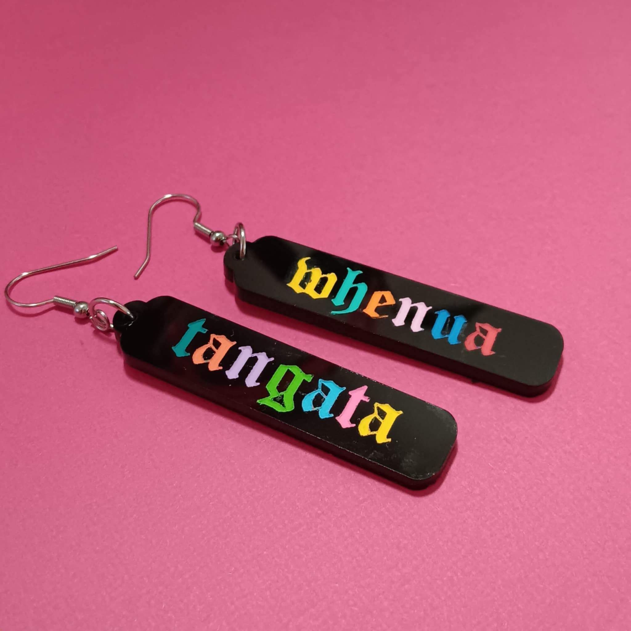 *FUNDRAISER COLLECTION* TANGATA WHENUA BAR EARRINGS